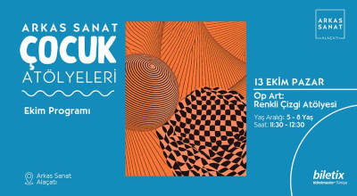 Op Art: Renkli Çizgi Atölyesi (5-8