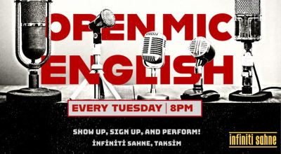 English Stand Up Comedy Taksim Open