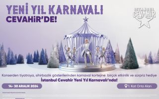 İstanbul Cevahir’in Yeni Yıl Karnavalı Devam Ediyor