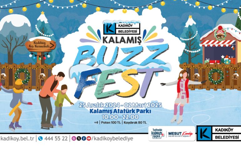 Kış Festivali Buzzfest Başlıyor