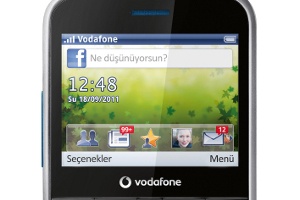 Vodafone'dan Facebook'a Özel Cep Telefonu Vodafone 555
