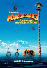 Madagaskar 3: Avrupa'nın En Çok Arananları 