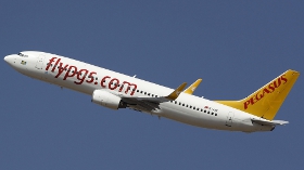 Pegasus, Trabzondan Soçiye İlk Uçuşunu Gerçekleştirdi