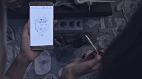 Samsung Galaxy Note5, S Pen İle Sanatçılara İlham Veriyor